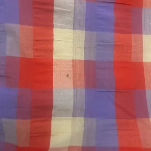 Plaid Dress with Ruffle Hem - Picture 9 of 11